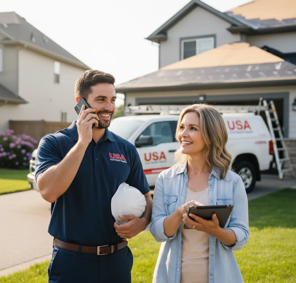 USA Roof Repair Experts customer support in Nixon